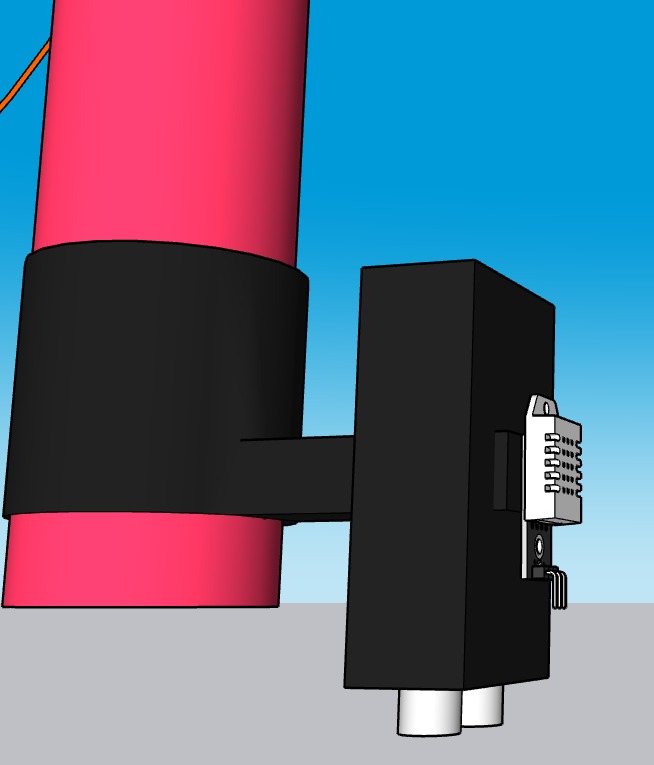 3D Desain Tongkat Pintar